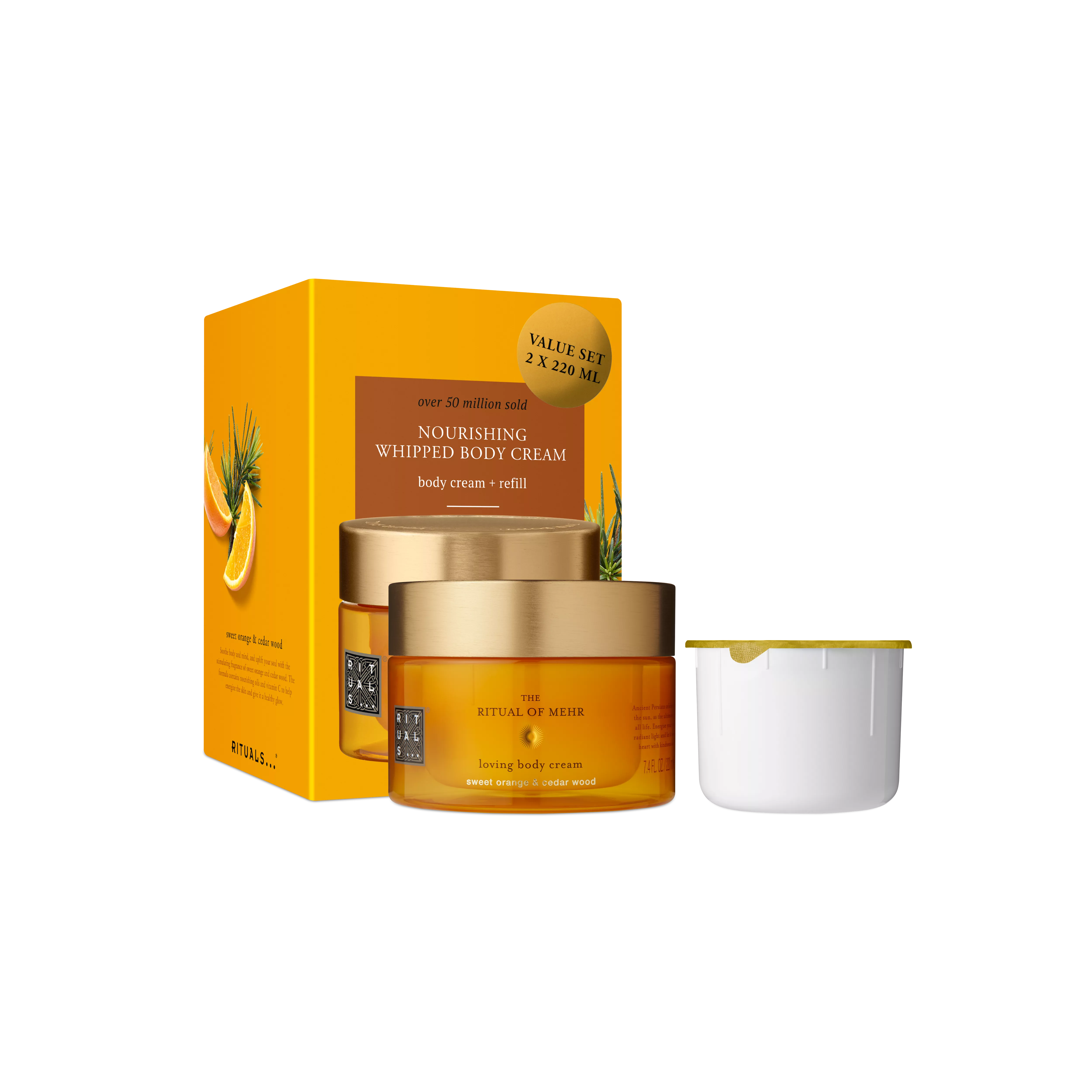 Body Cream and Refill Pack