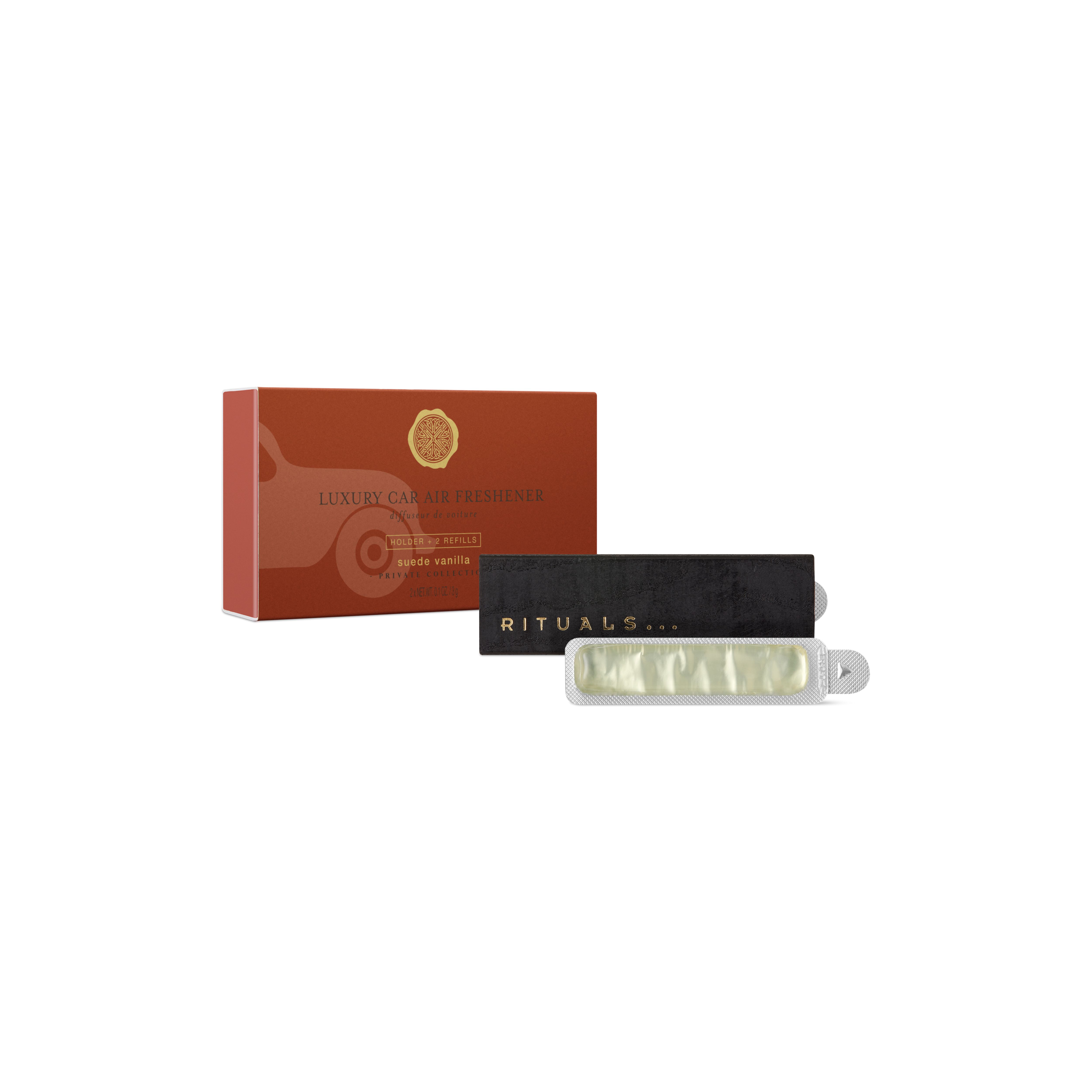 Suede Vanilla Car Air Freshener