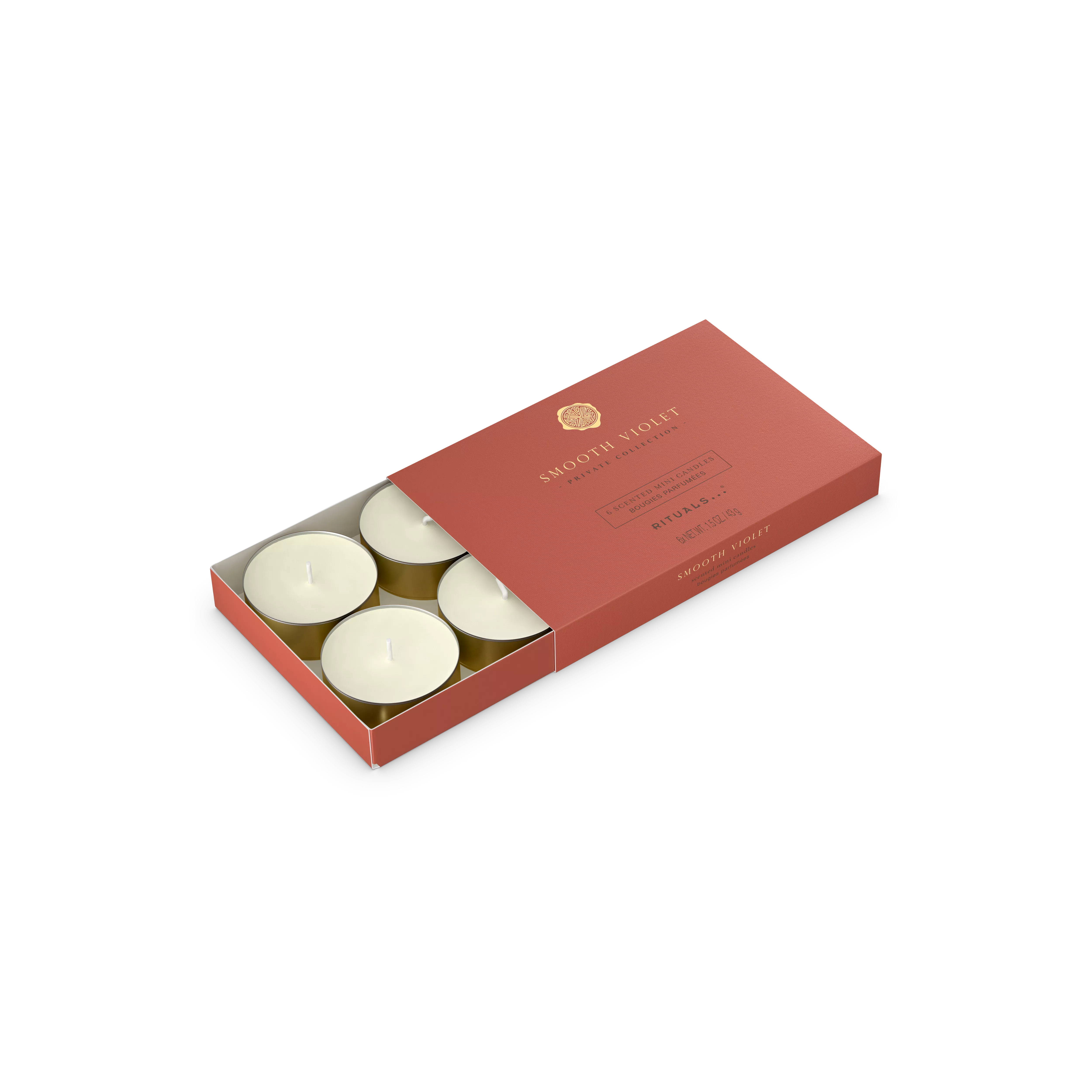 Smooth Violet Mini Scented Candles