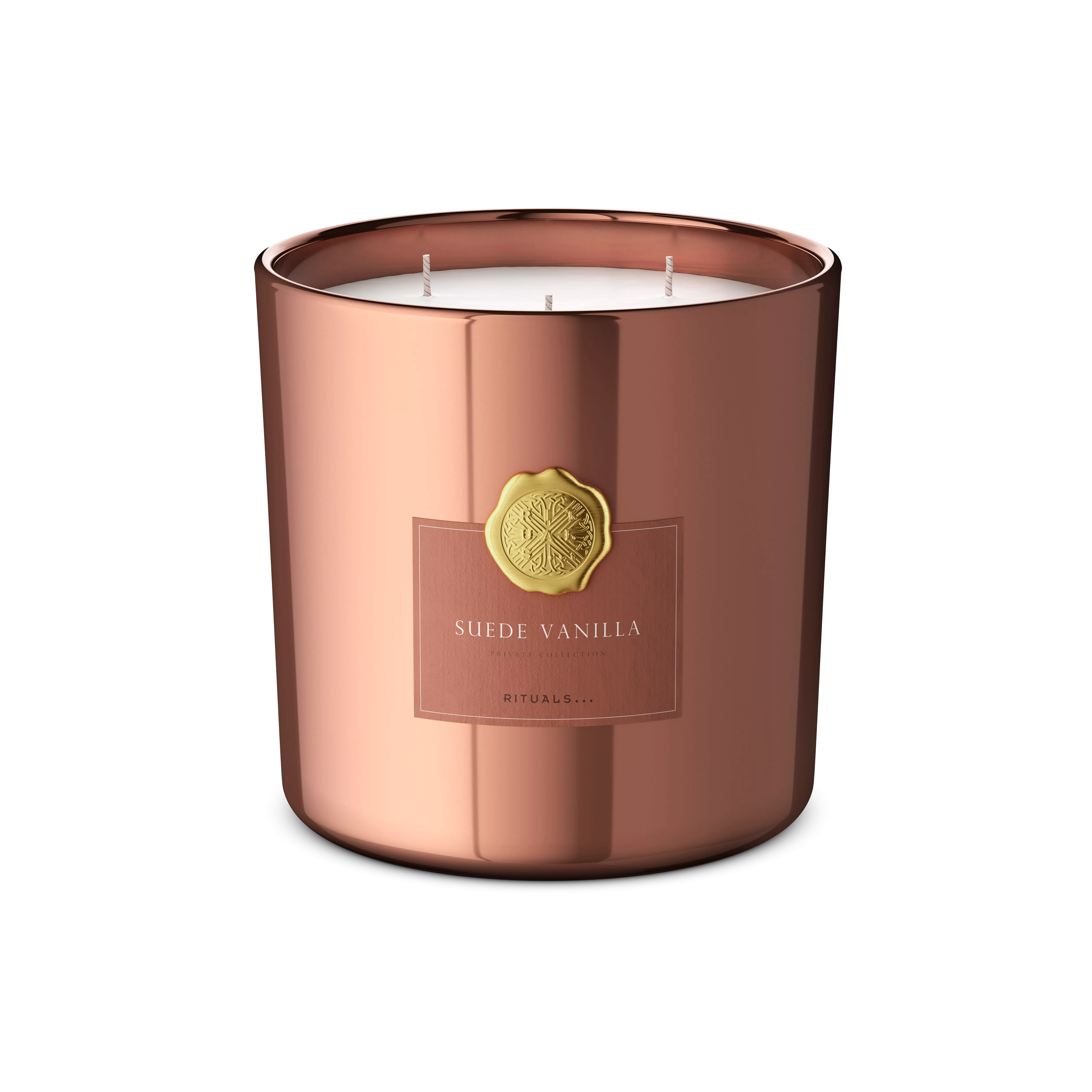 Medium Suede Vanilla Scented Candle