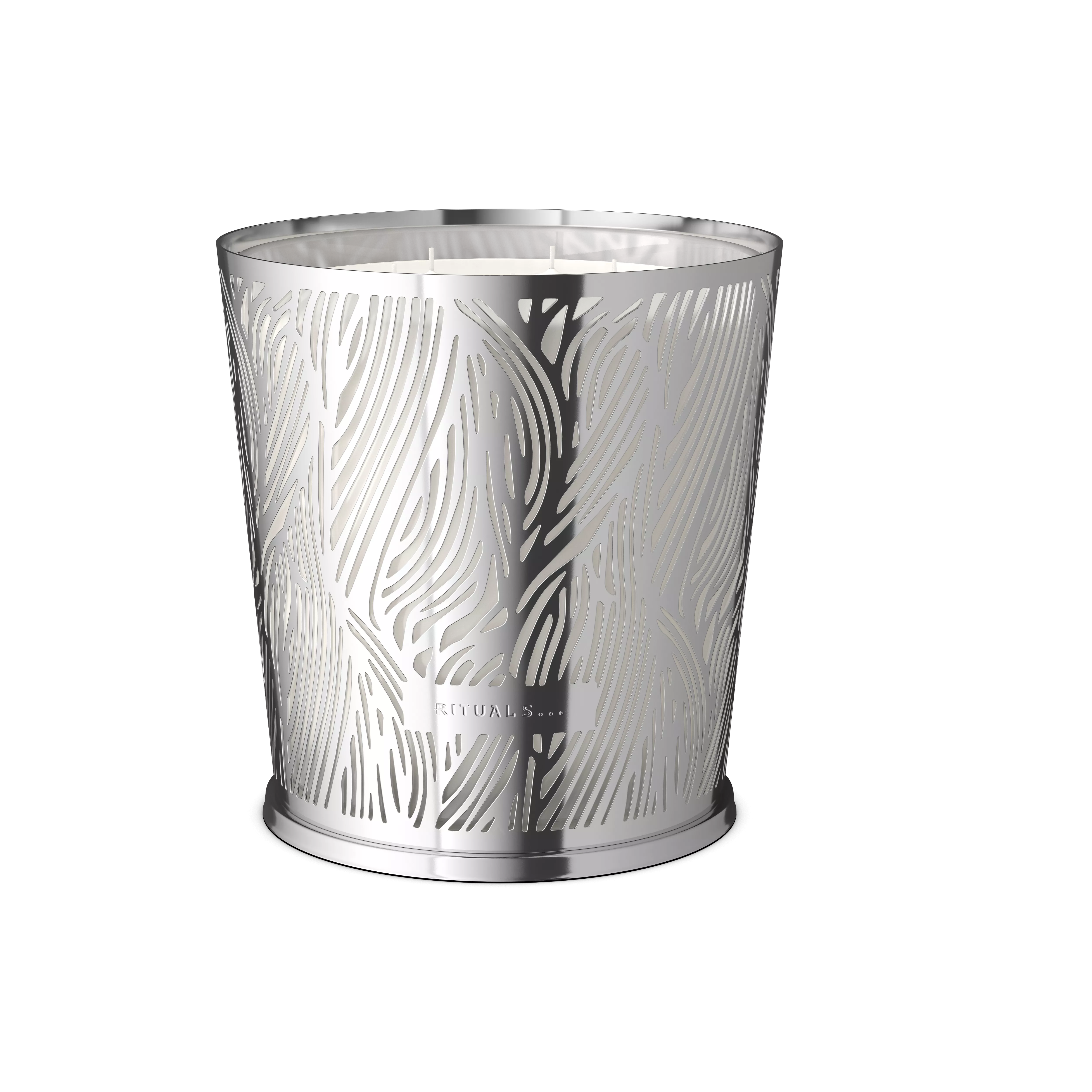 XL Orris Mimosa Scented Candle With Metal Sleeve