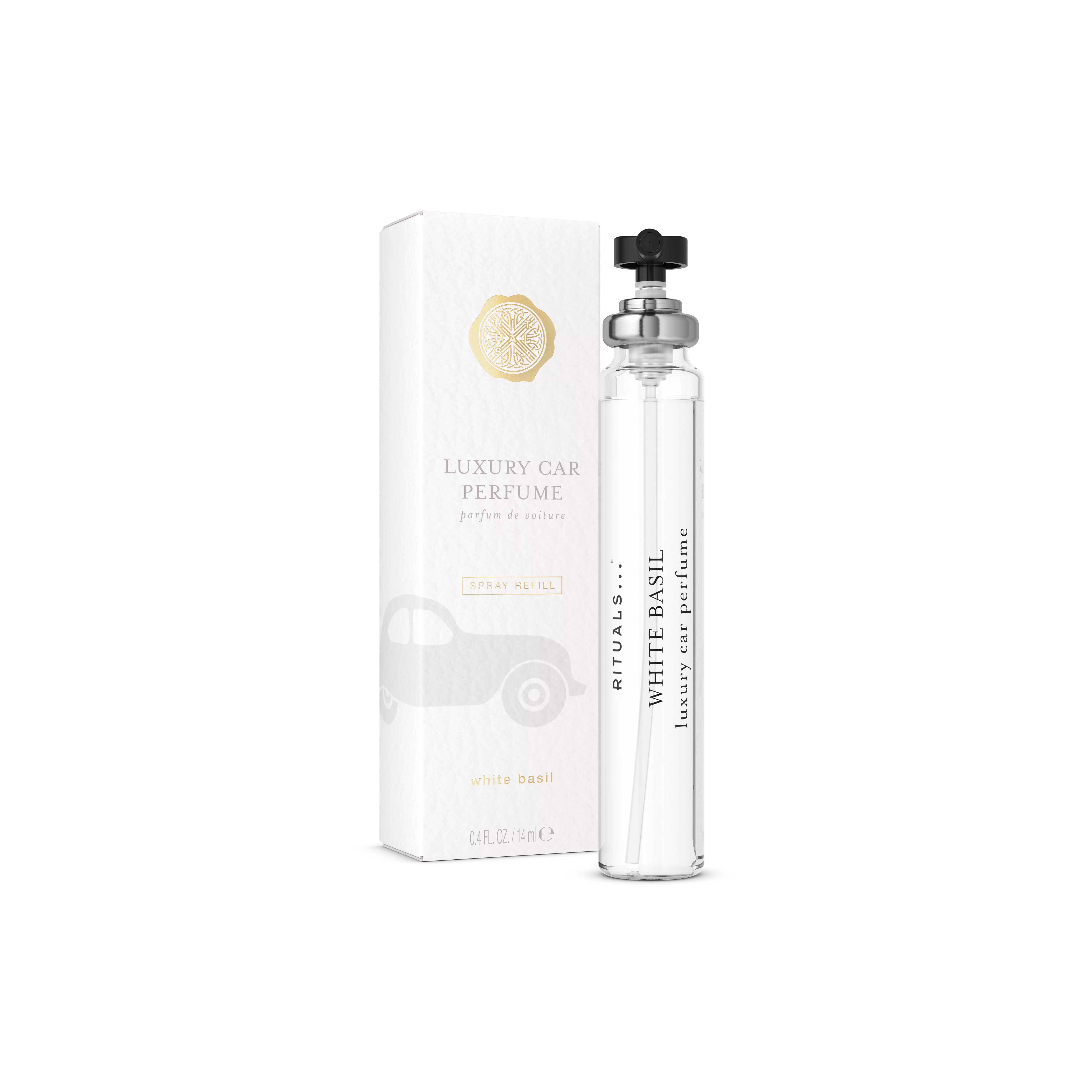 White Basil Car Perfume