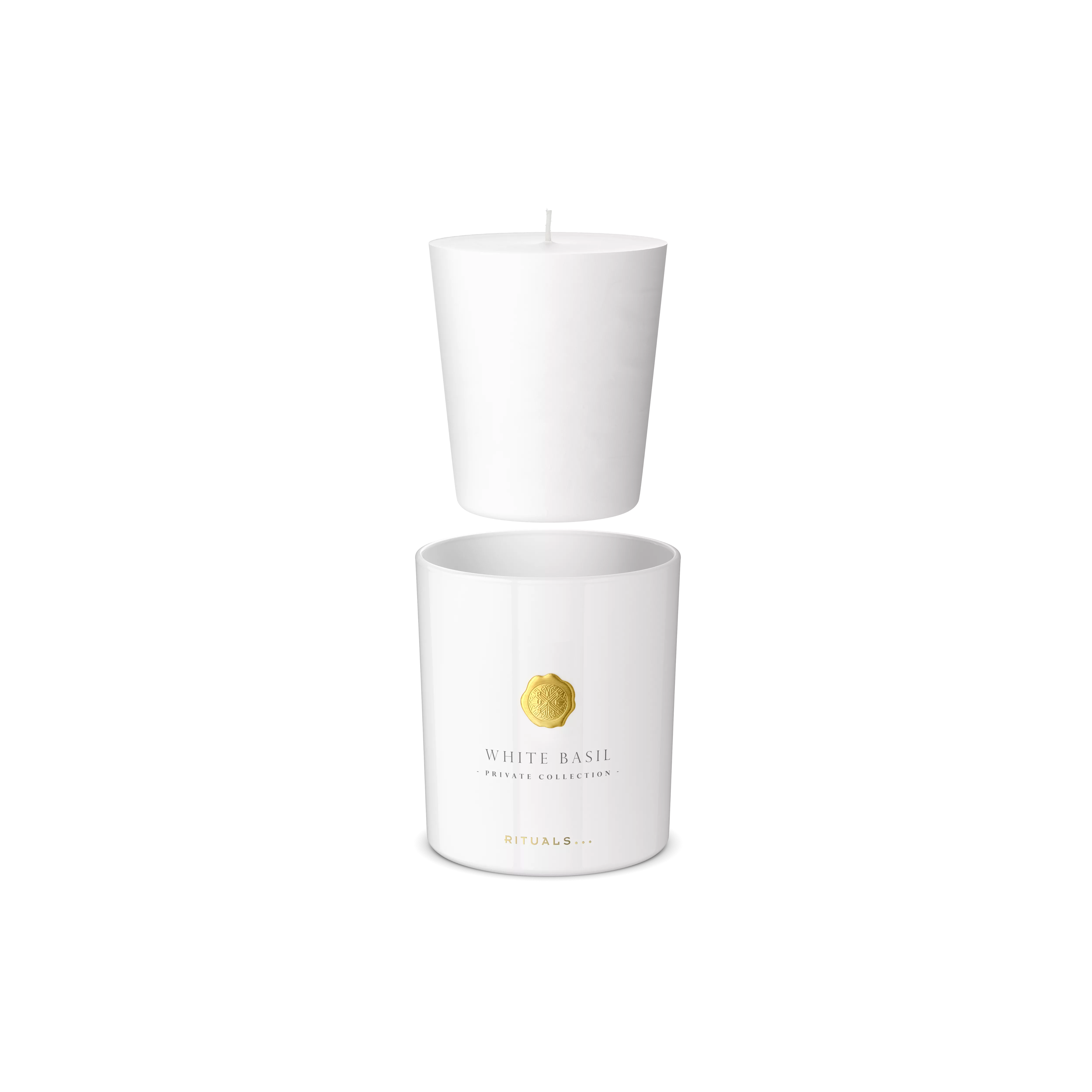 White Basil Refill Scented Candle