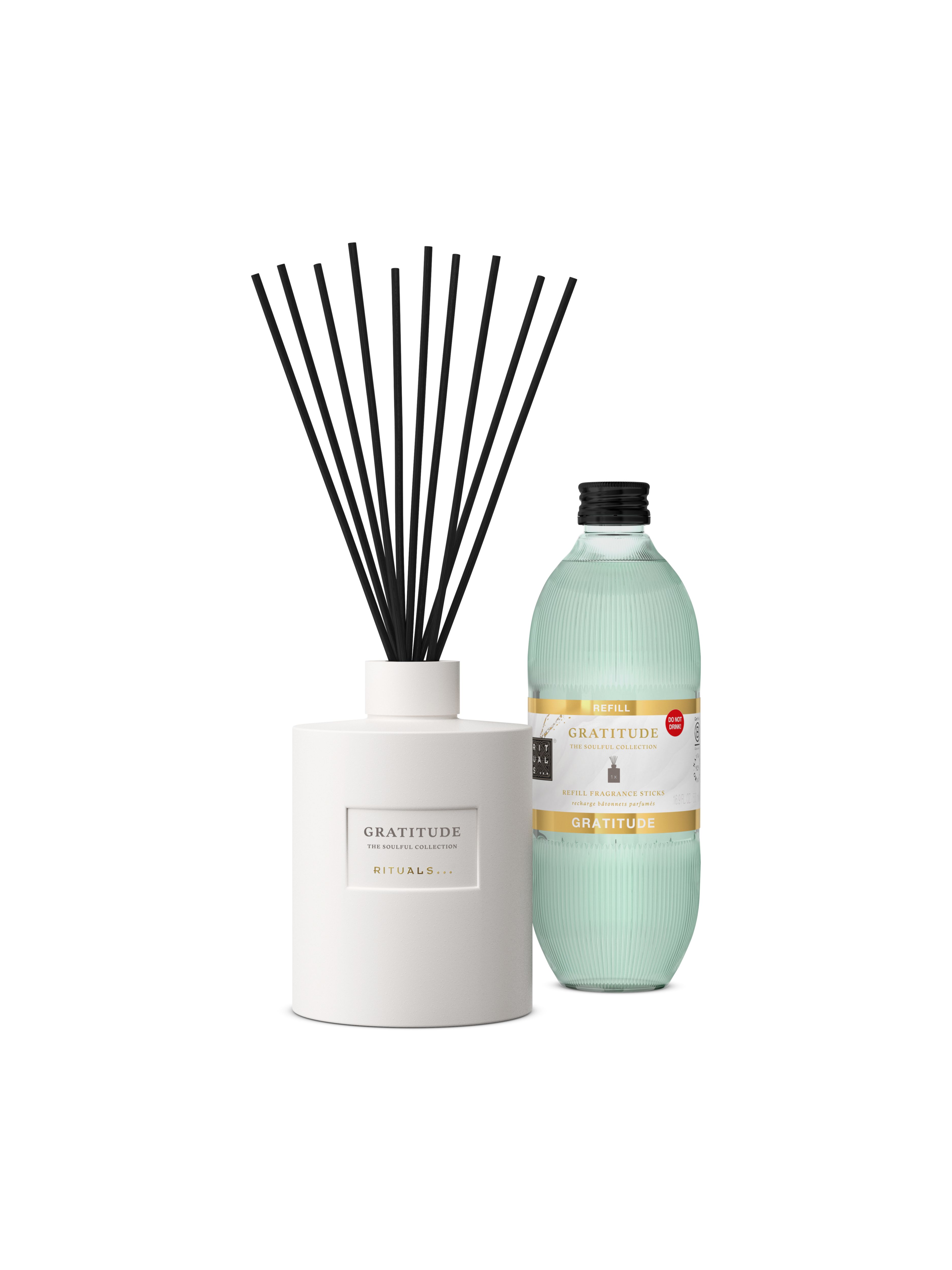 Gratitude Refillable Fragrance Sticks Set