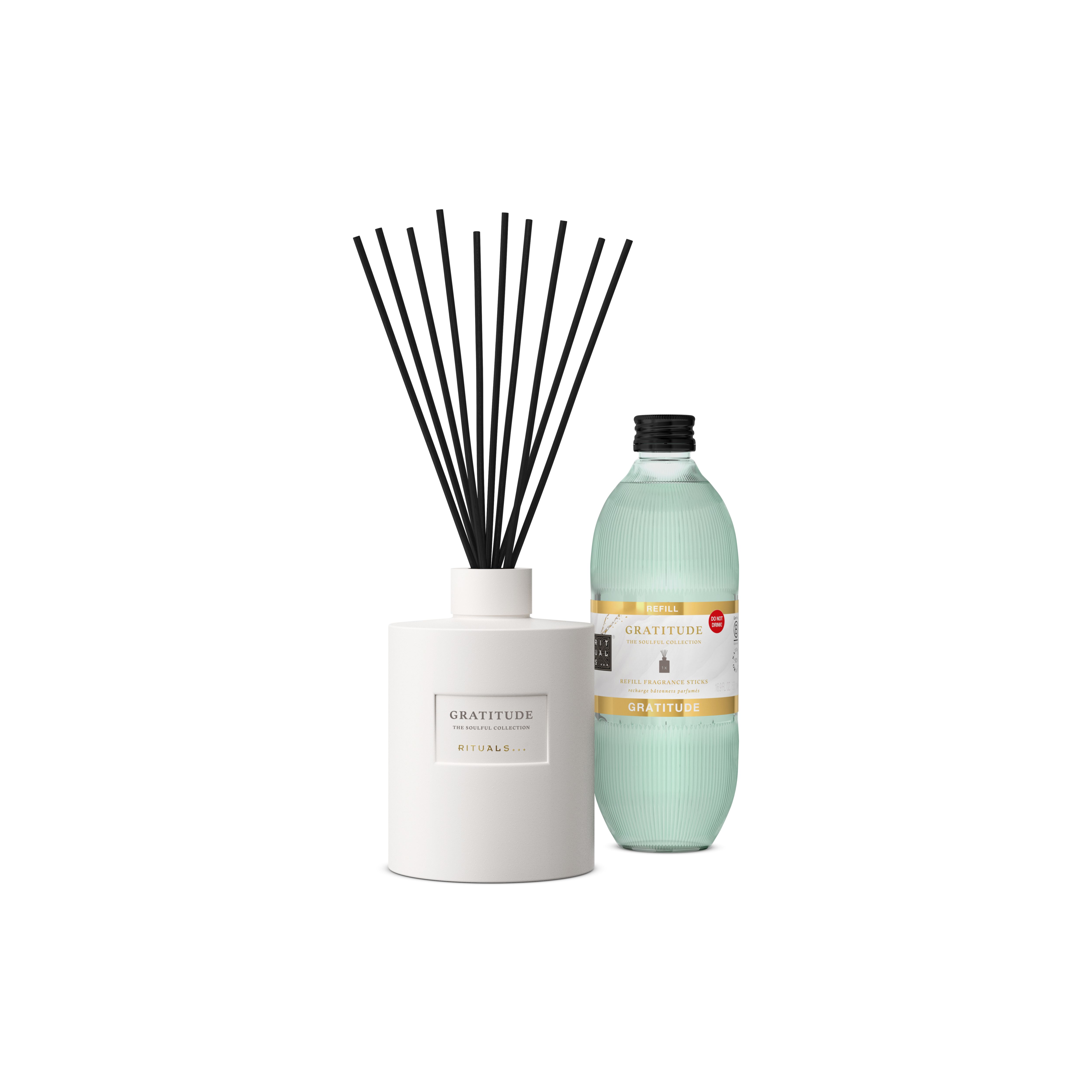 Gratitude Refillable Fragrance Sticks Set