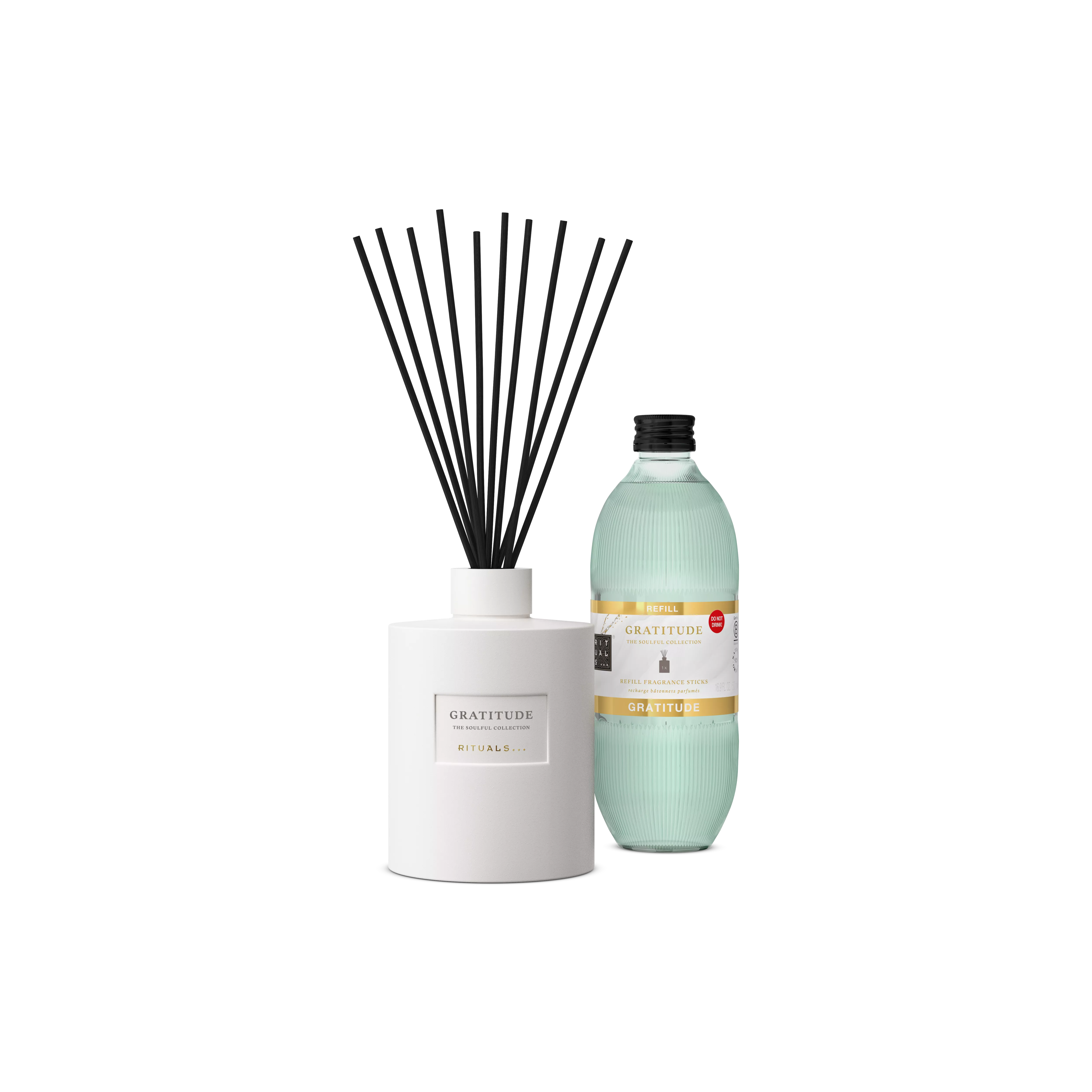 Gratitude Refillable Fragrance Sticks Set