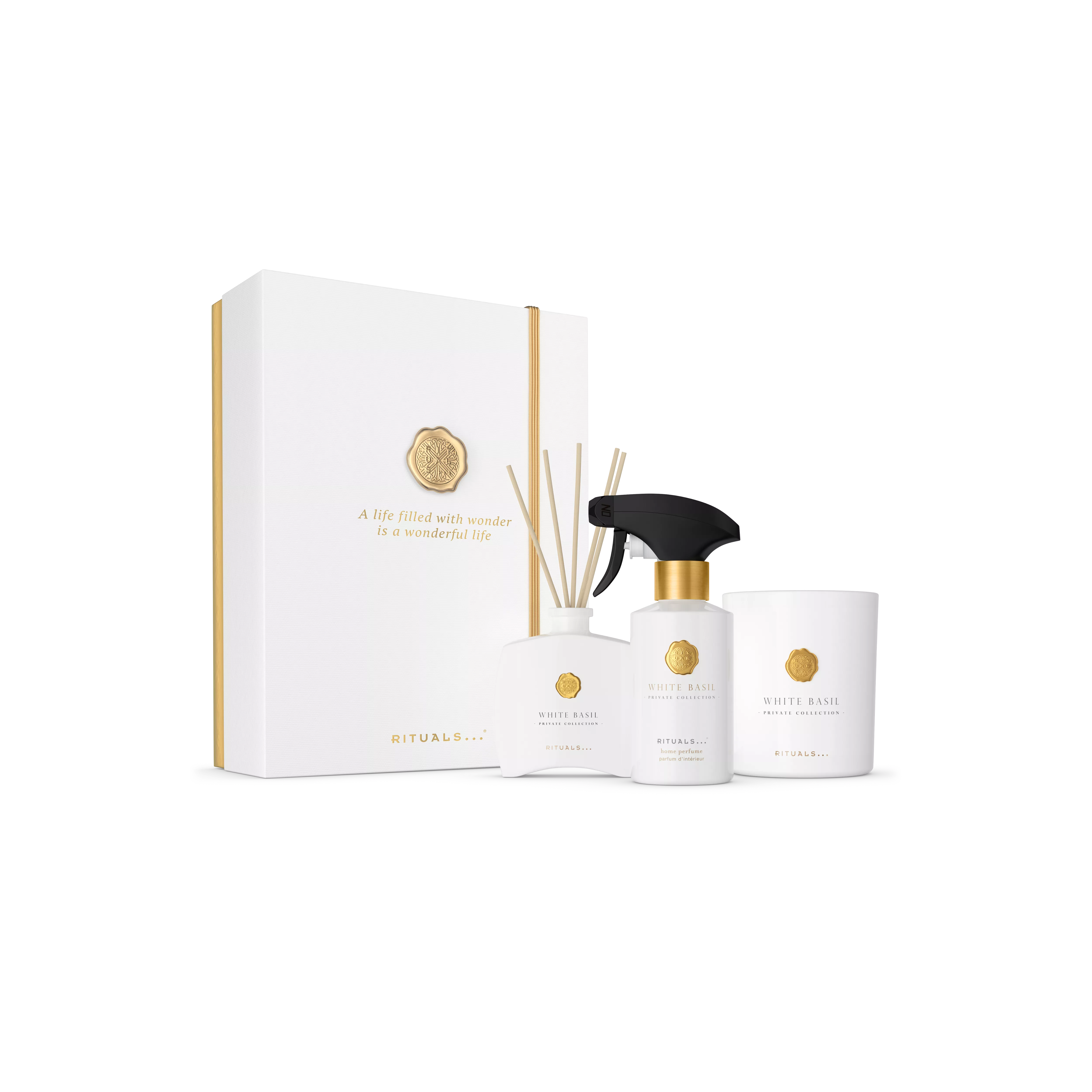 White Basil Gift Set L