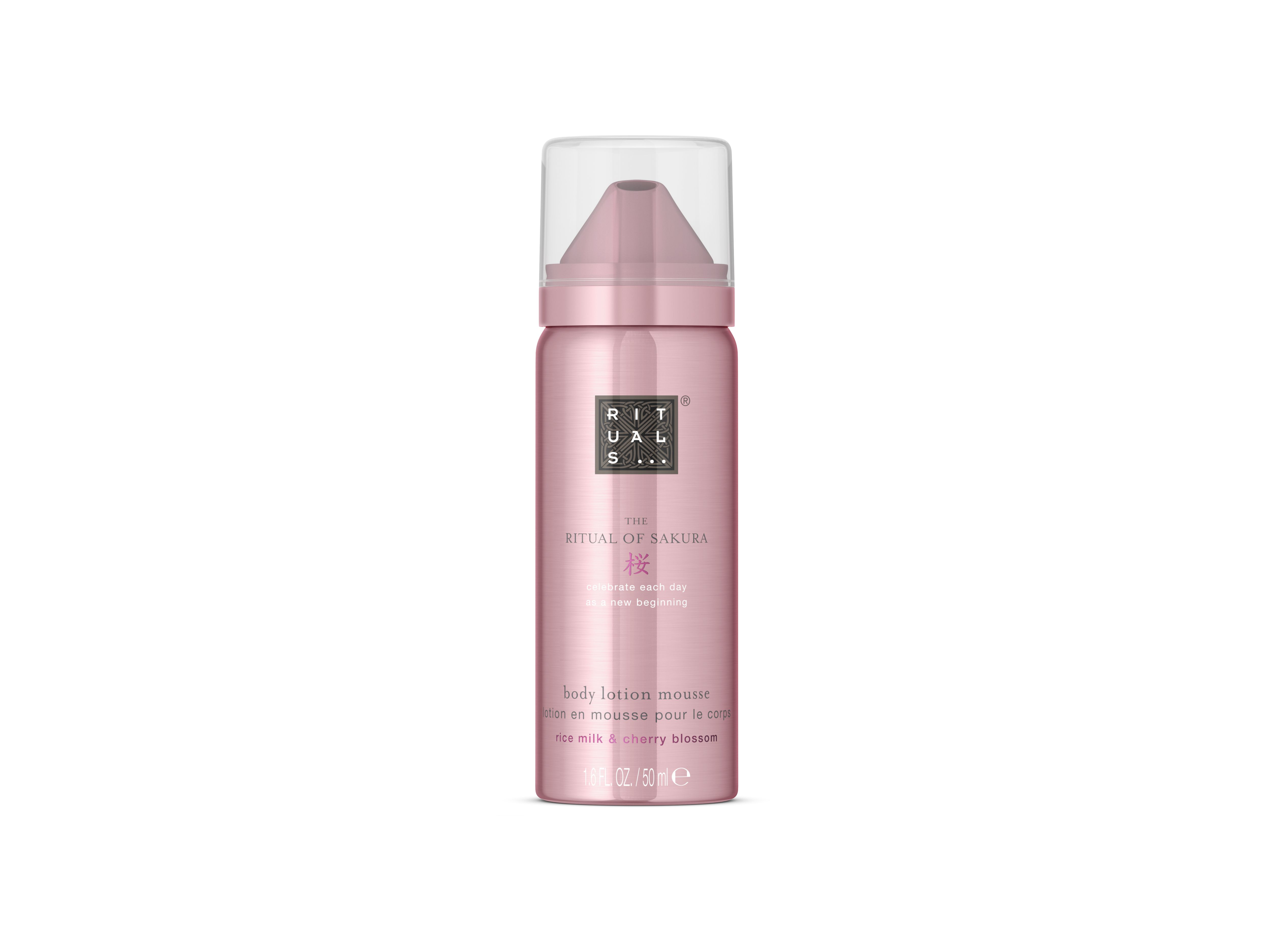 lotion en mousse pour le corps