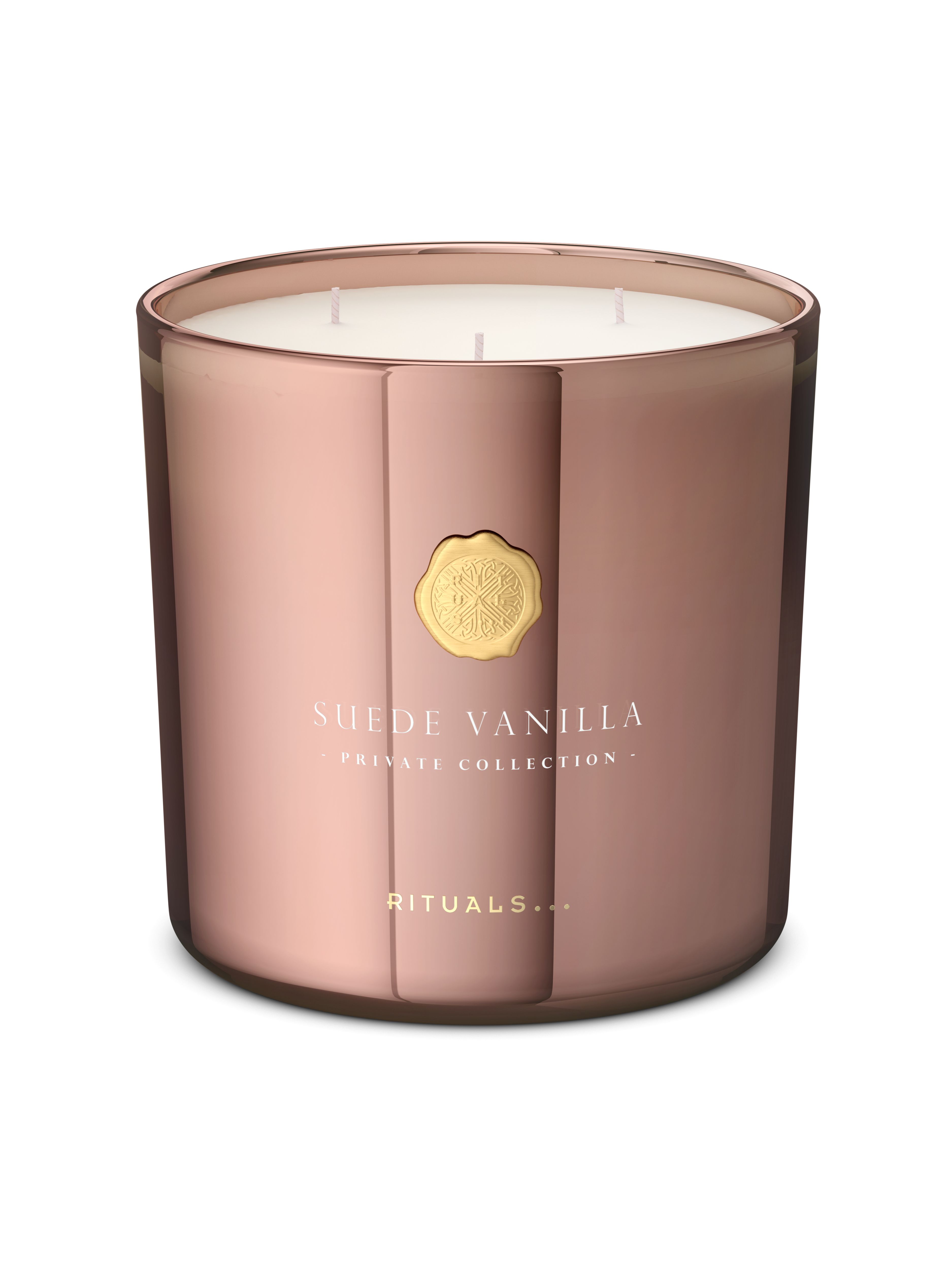 Medium Suede Vanilla Scented Candle