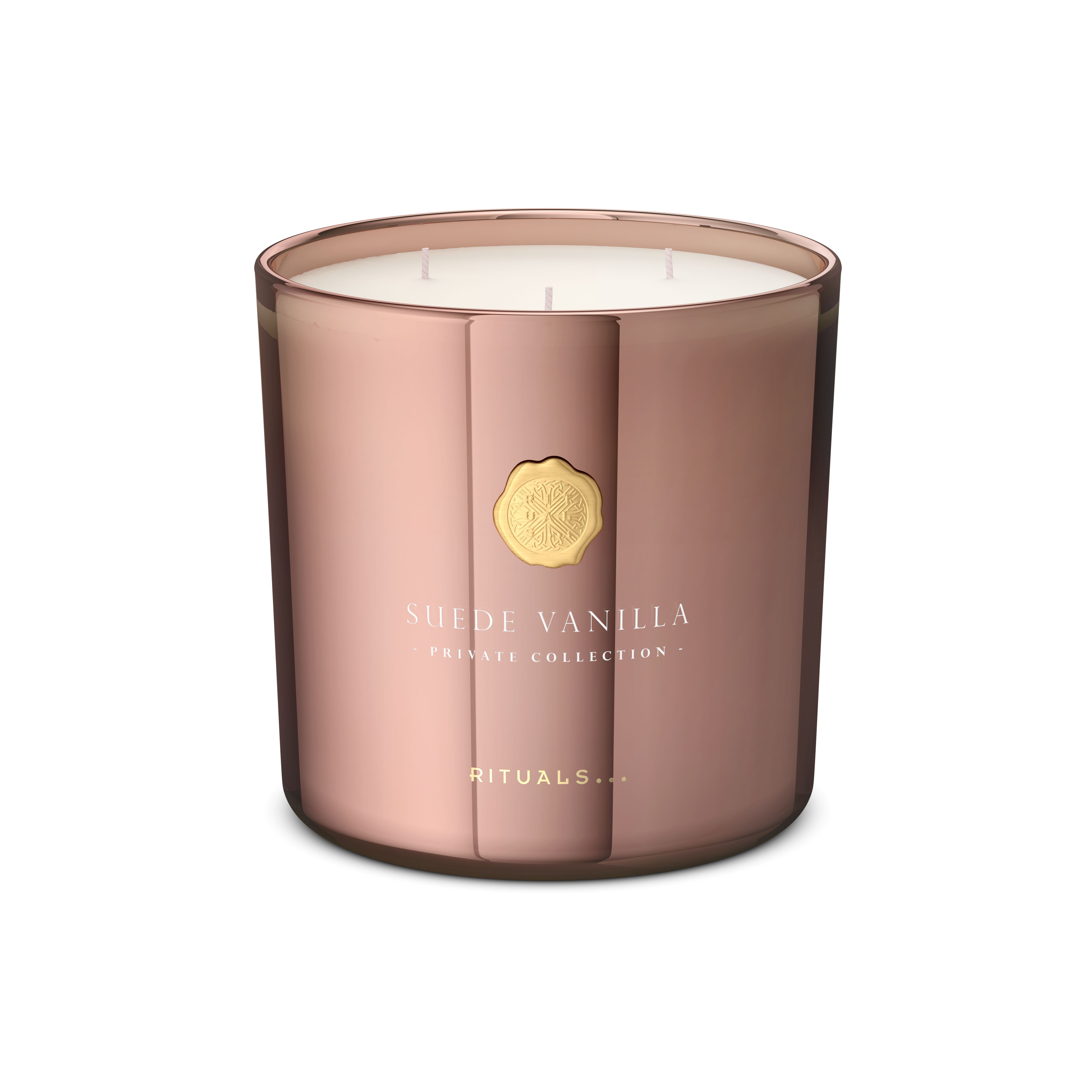 Medium Suede Vanilla Scented Candle